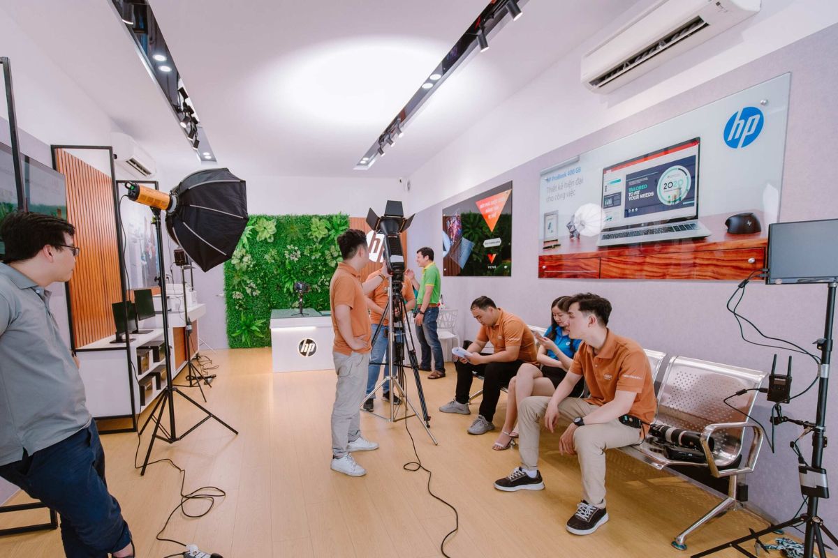 setup ánh sáng chuyên nghiệp