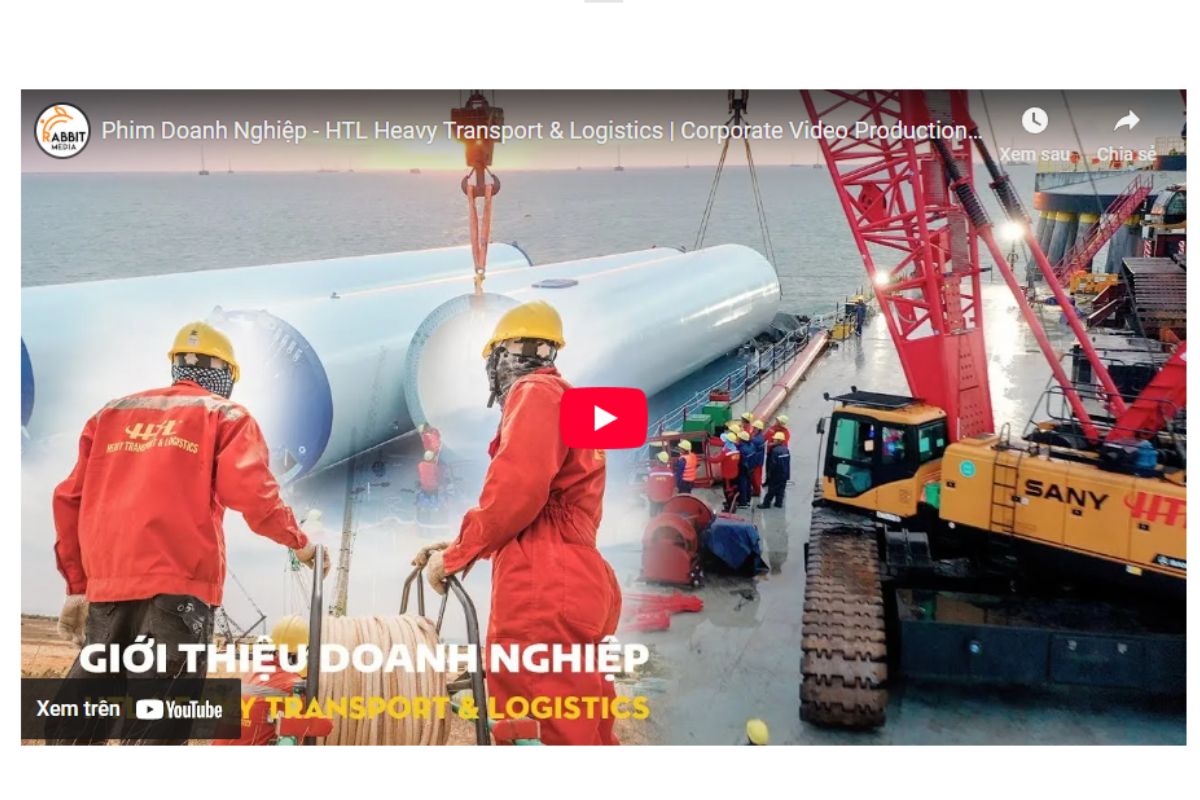 video doanh nghiệp đăng tải trên YouTube