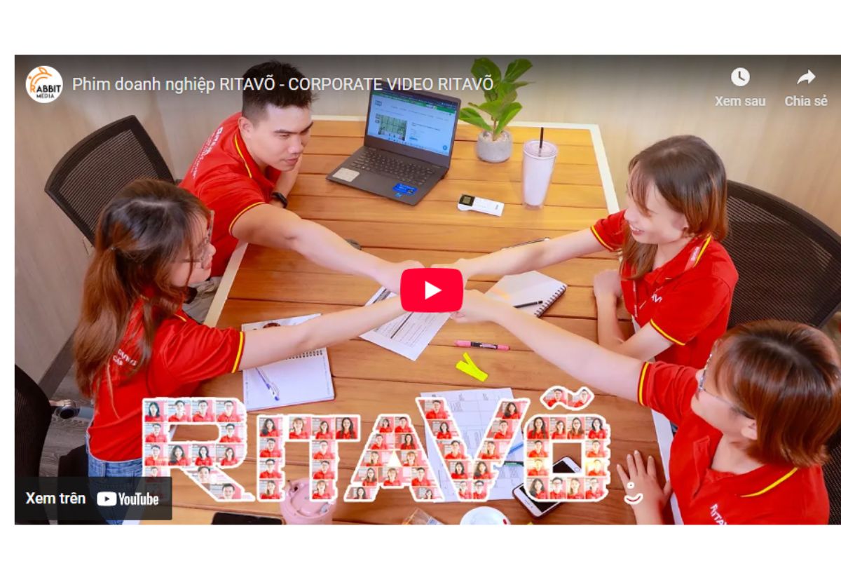 video doanh nghiệp đăng tải trên YouTube
