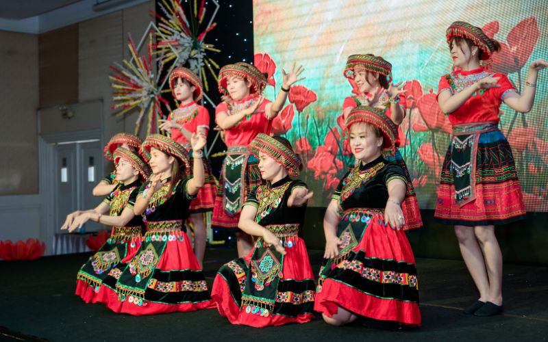 Quay phim gala dinner